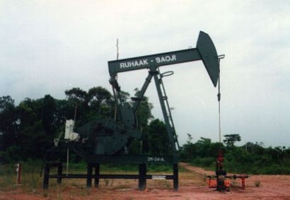 Oil PUmping Unit operated in Duri, Riau, Sumatera